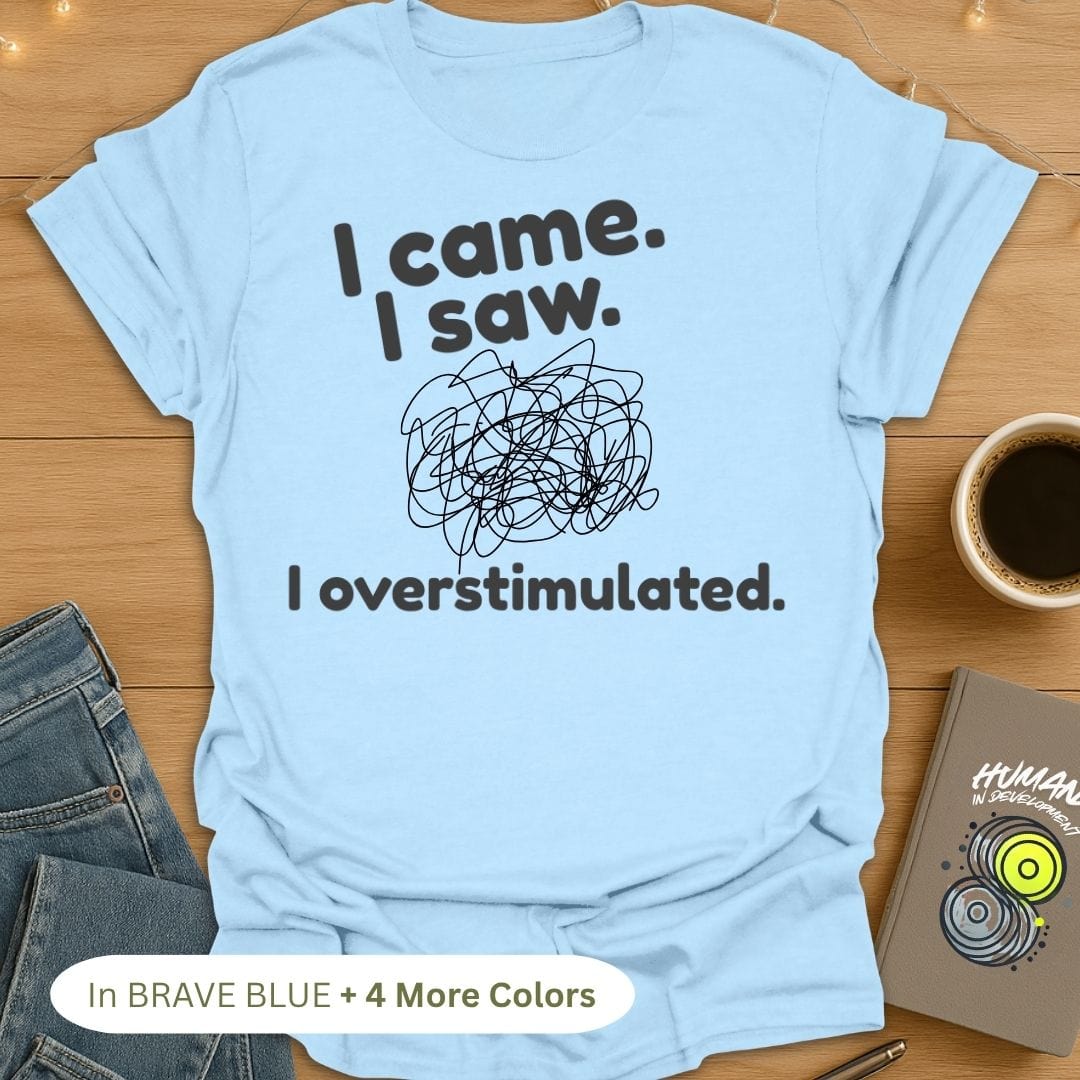 I came. I saw. I overstimulated. T-Shirt
