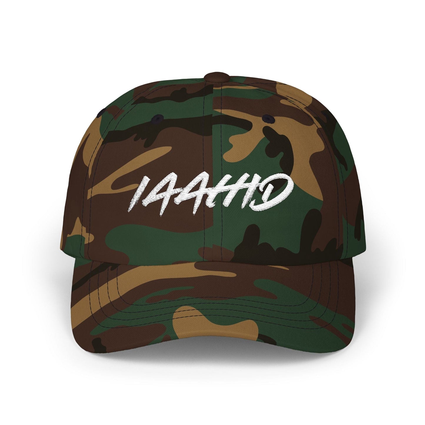 I Am A Human In Development 'IAAHID' Embroidered Cap