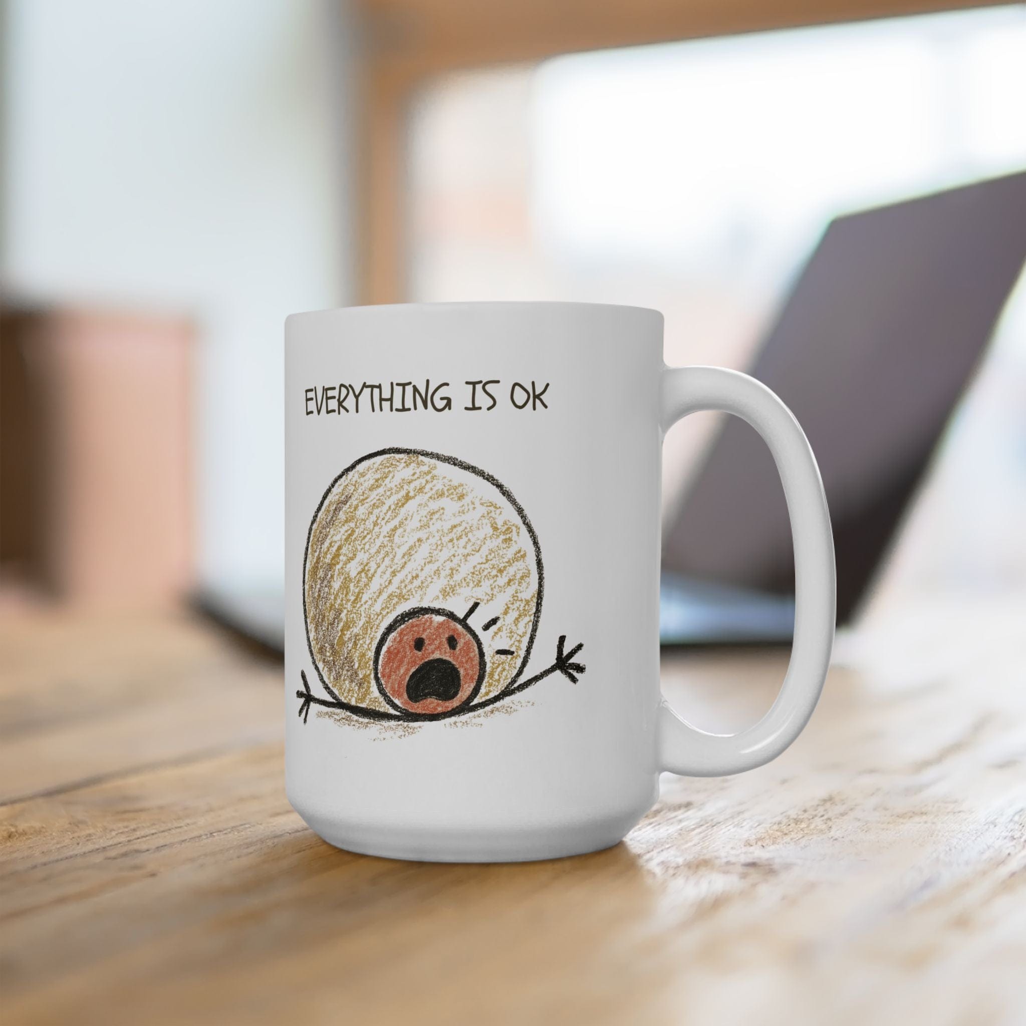 Bouldered "Everything is ok" Mug