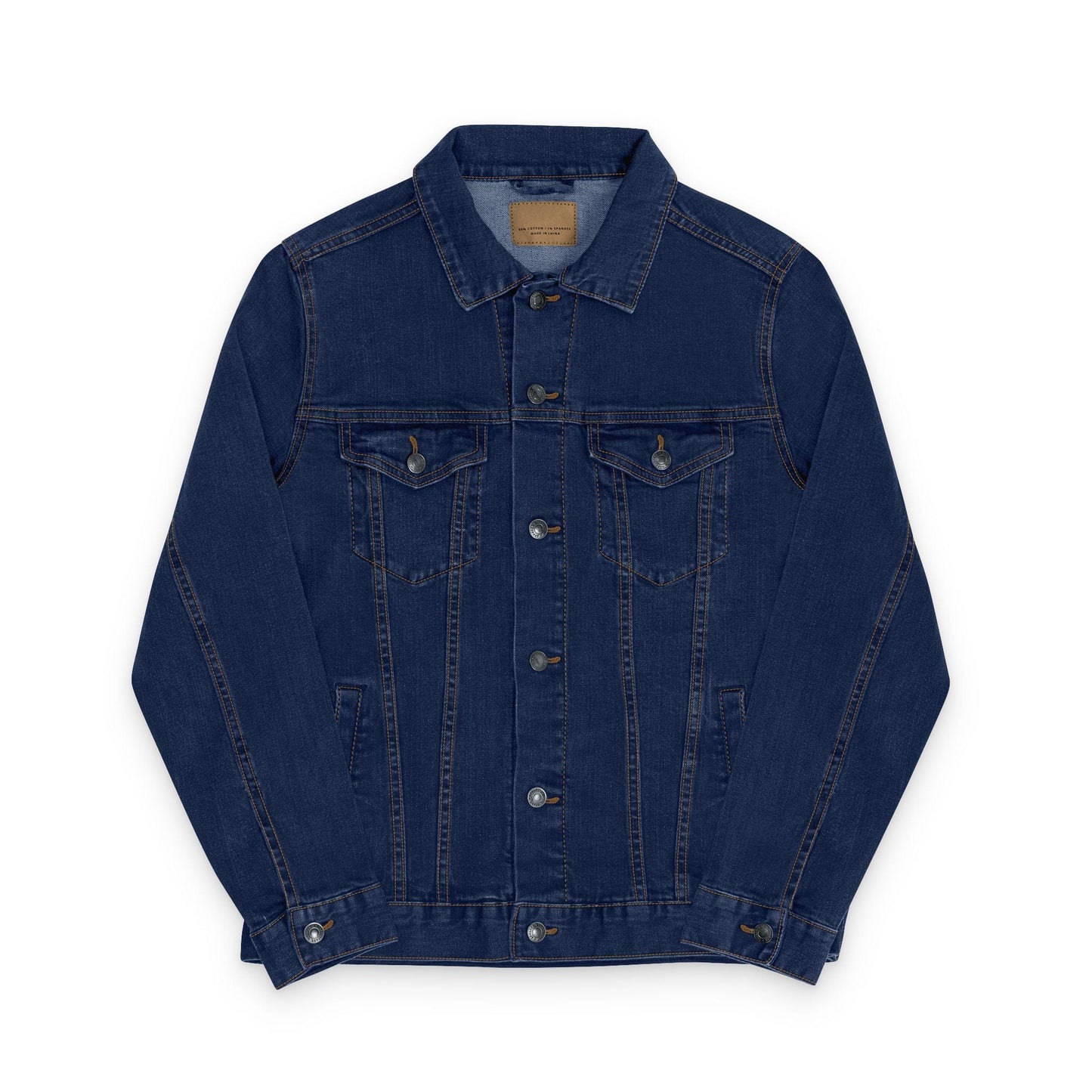 I Am A Human In Development 'IAAHID' Embroidered Denim Jacket