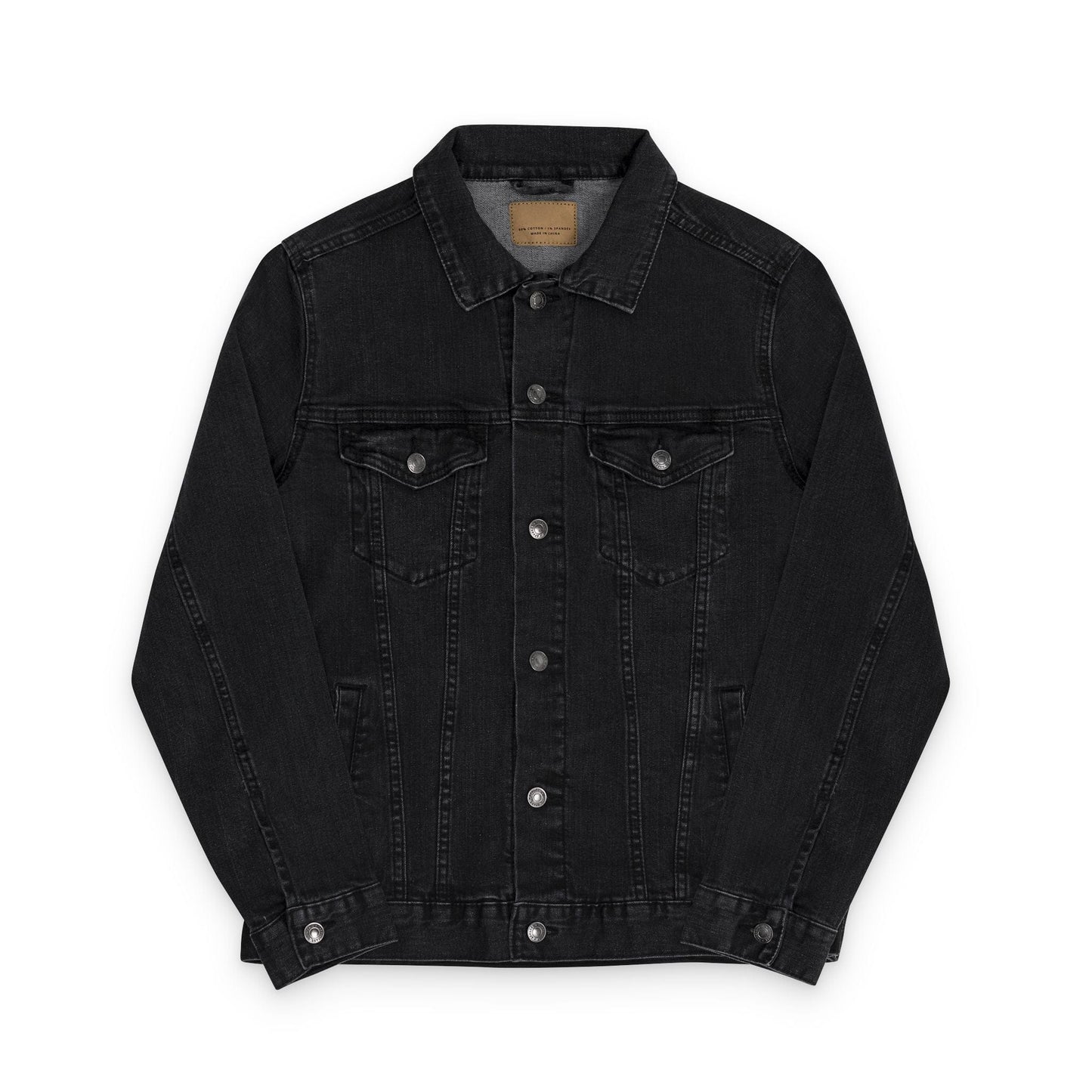 I Am A Human In Development 'IAAHID' Embroidered Denim Jacket