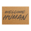Welcome Human 'IAAHID' Door Mat (Grey)