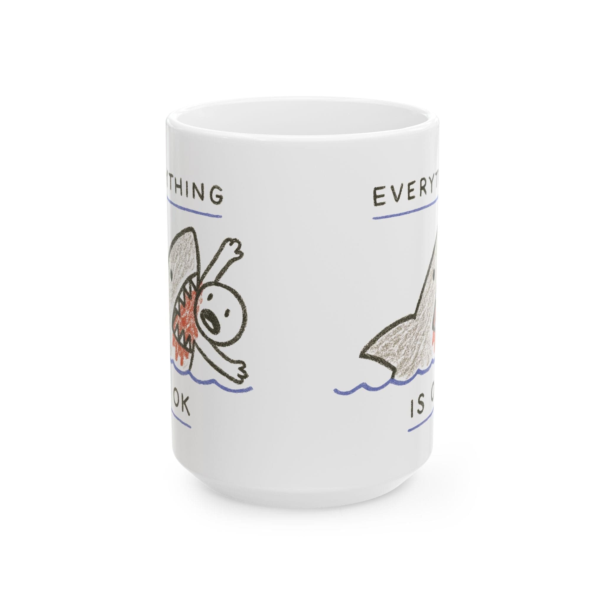 Shark's Kiss "Everything is ok" Mug