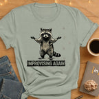 Improvising Again Paw Prints T-Shirt