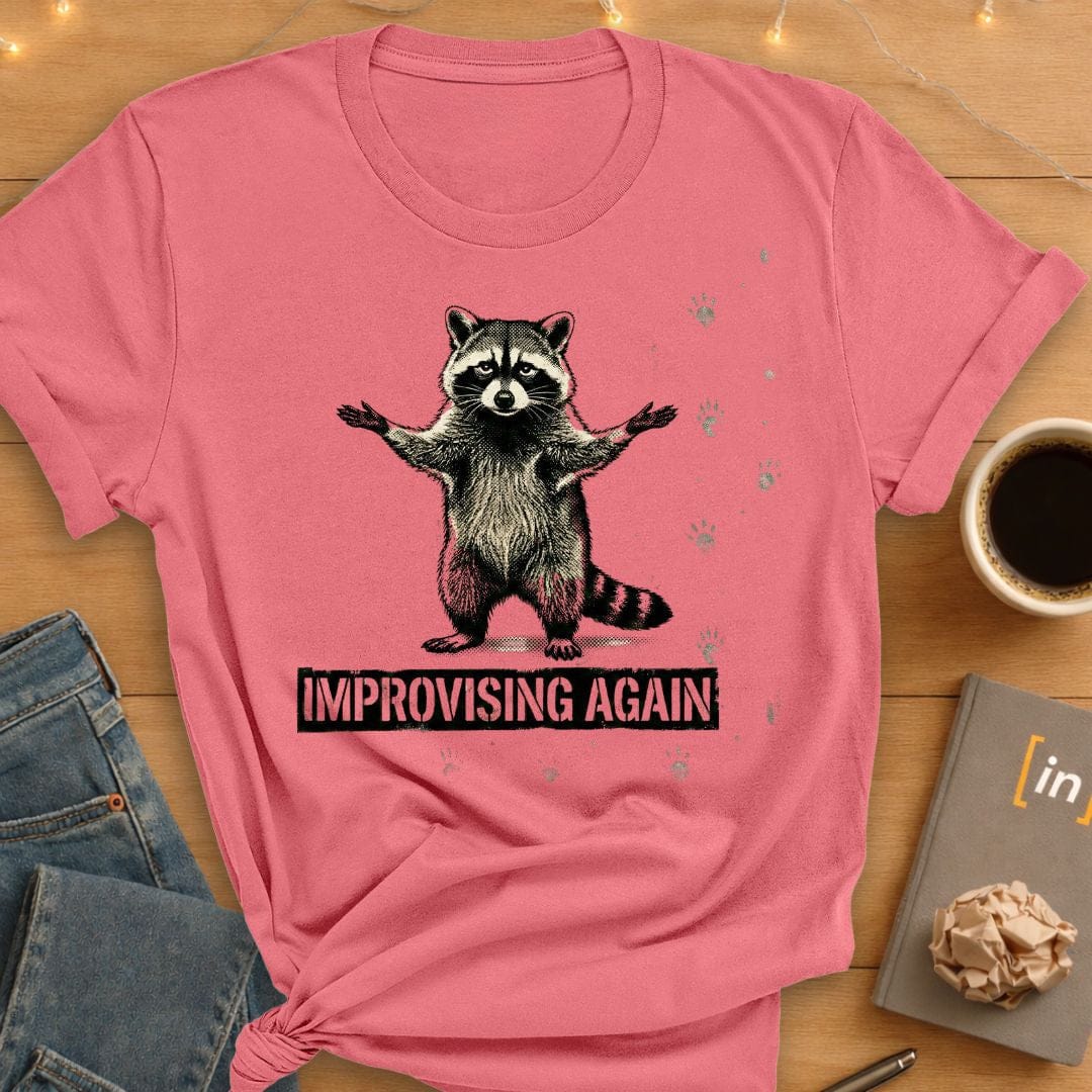 Improvising Again Paw Prints T-Shirt