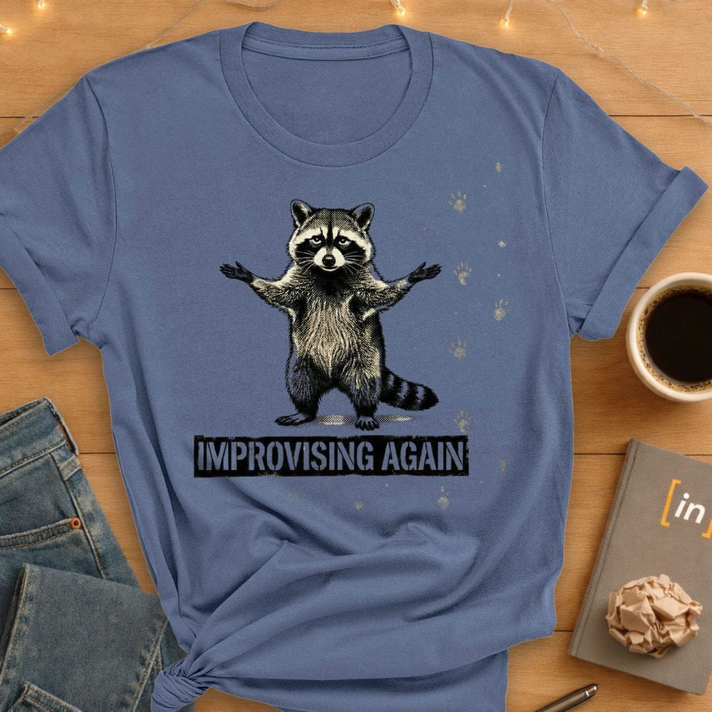 Improvising Again Paw Prints T-Shirt