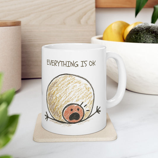 Bouldered "Everything is ok" Mug