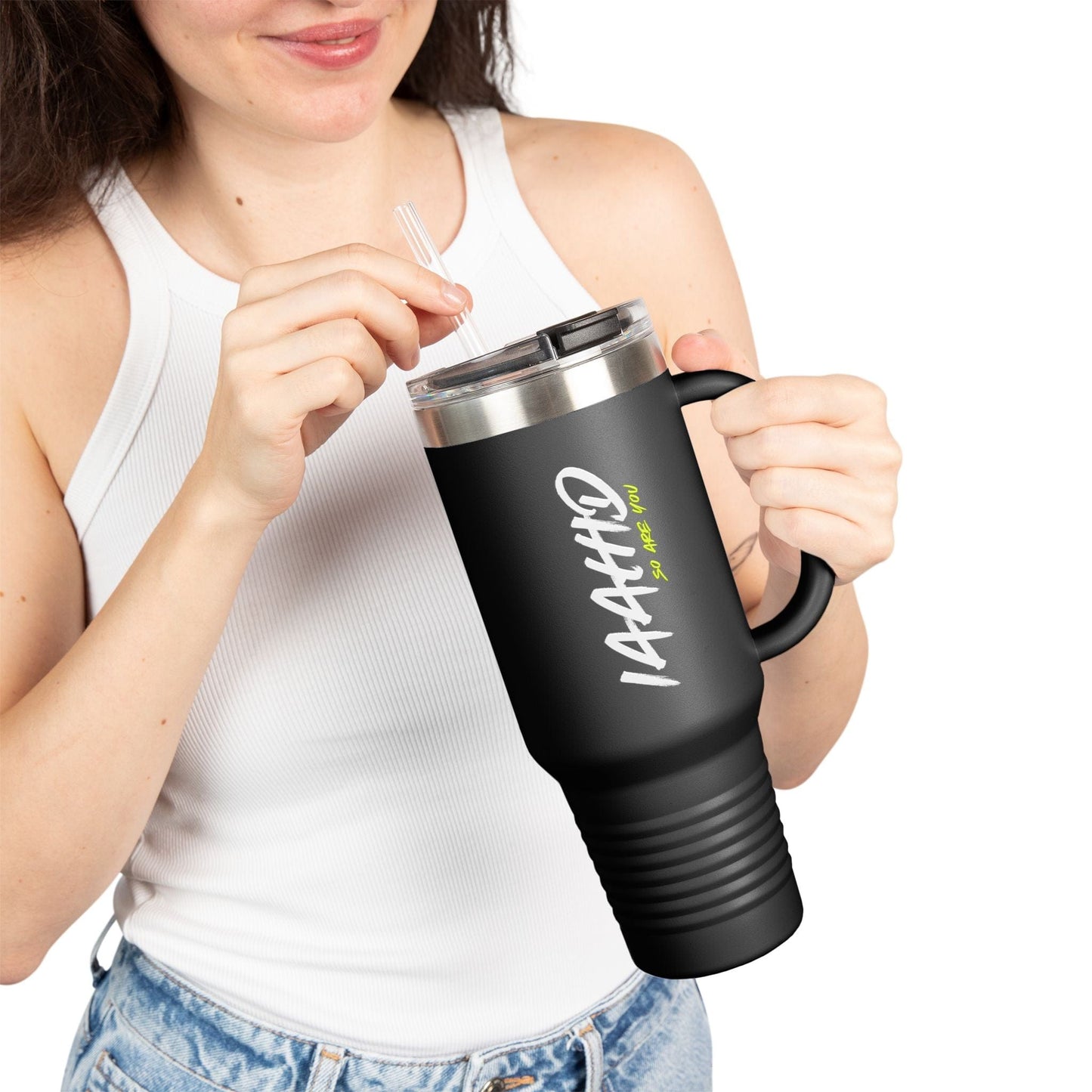 I Am A Human In Development 'IAAHID' 40oz Travel Mug